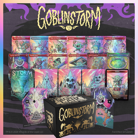 Magic The Gathering Secret Lair Commander Deck : Goblinstorm - Shelfscape