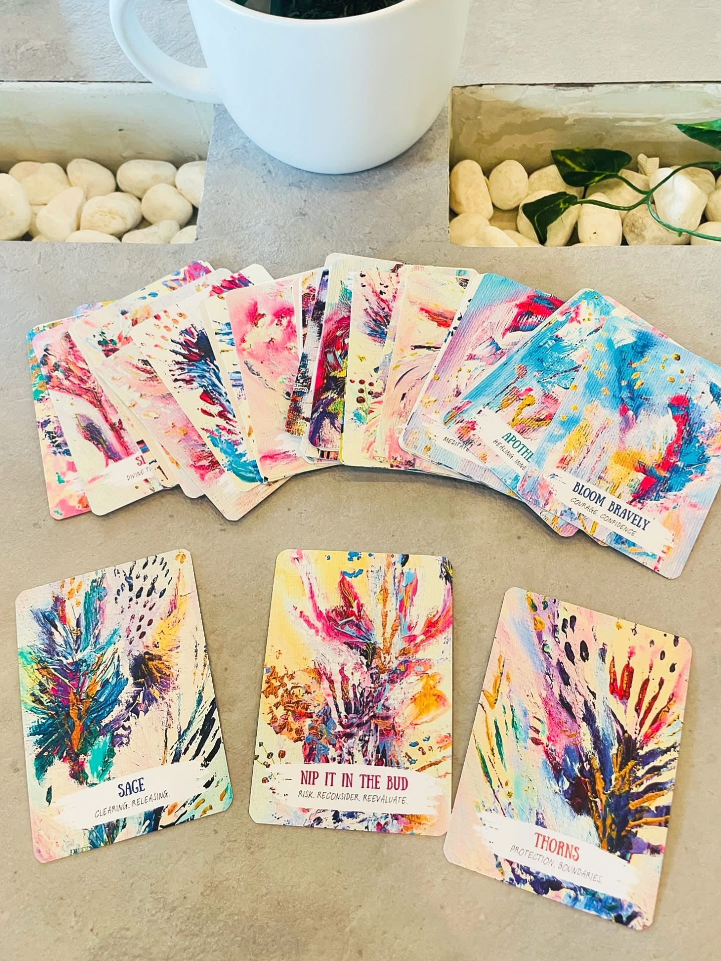 Grateful Seed Intention Cards by Guada Tagalog