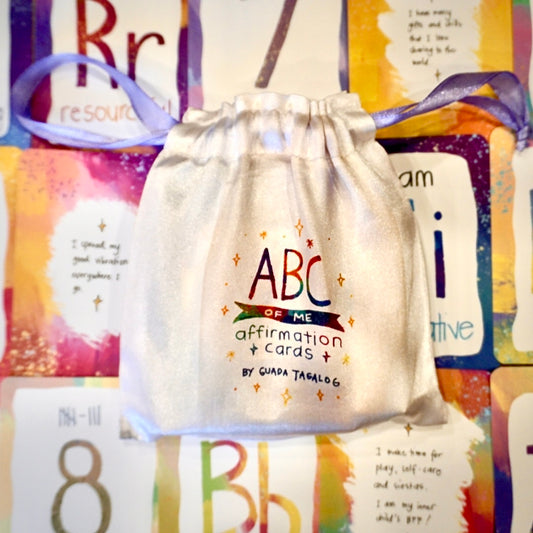 ABC of Me Affirmation Cards by Guada Tagalog - Shelfscape