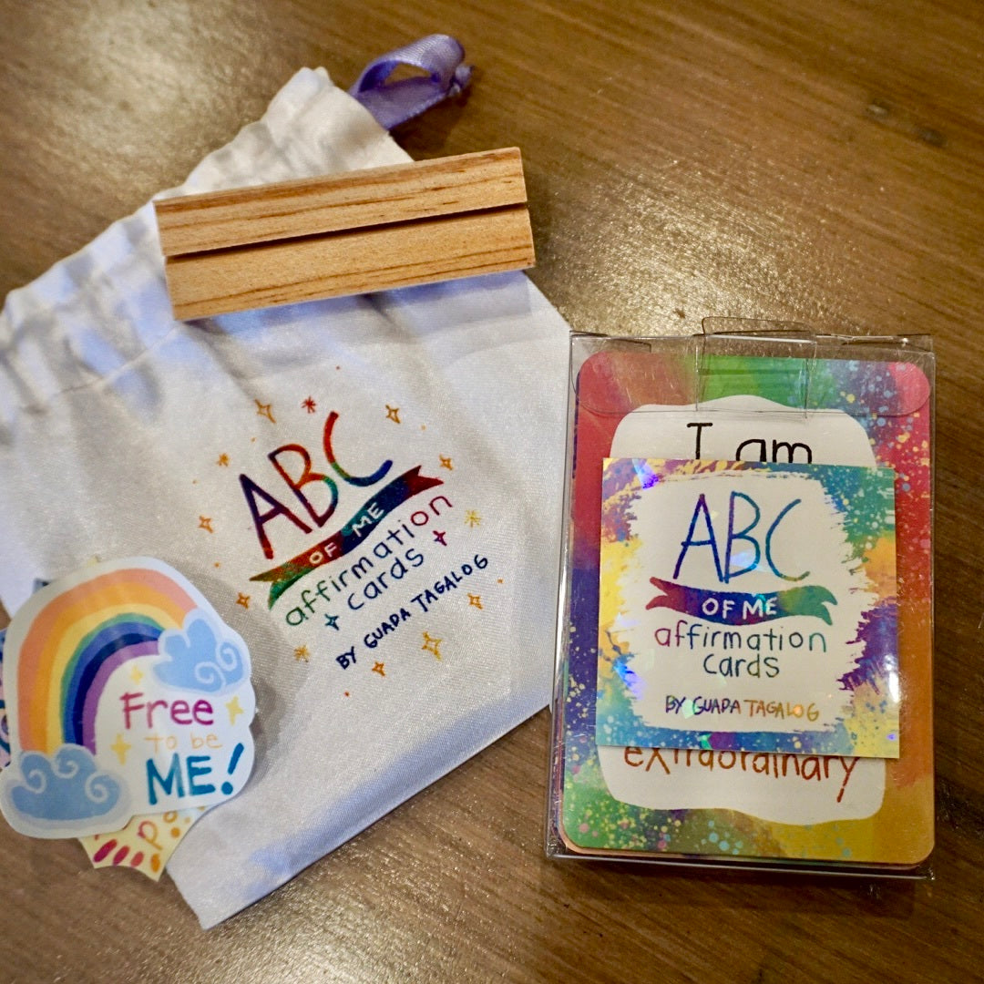 ABC of Me Affirmation Cards by Guada Tagalog - Shelfscape