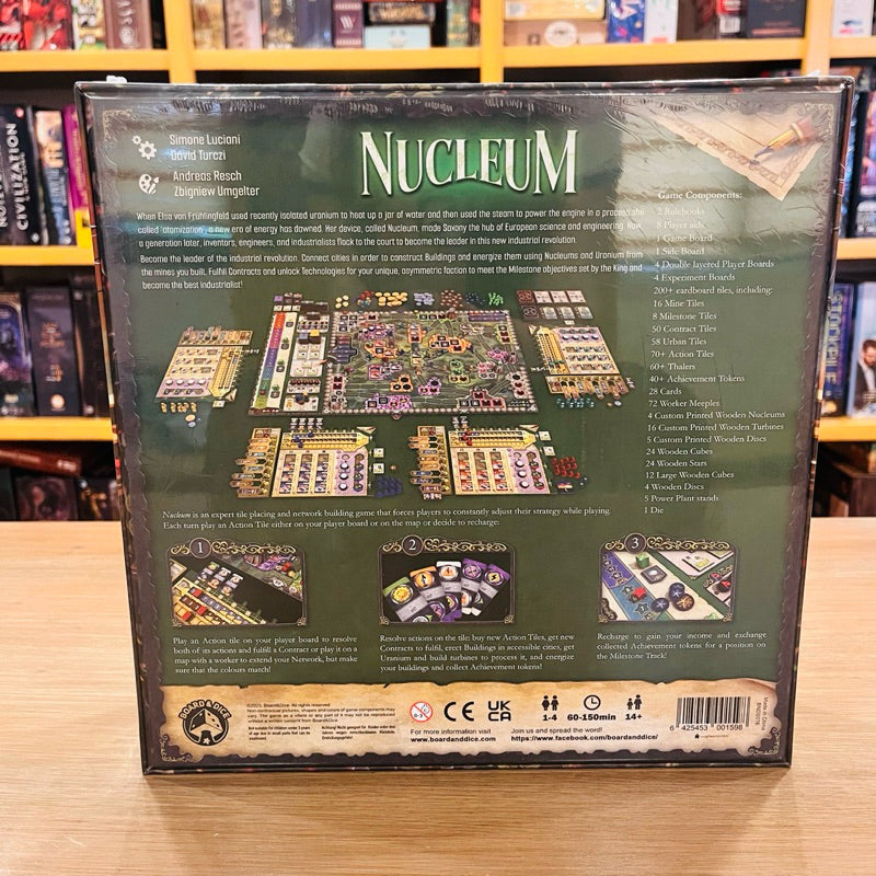 Nucleum Boardgame - Shelfscape