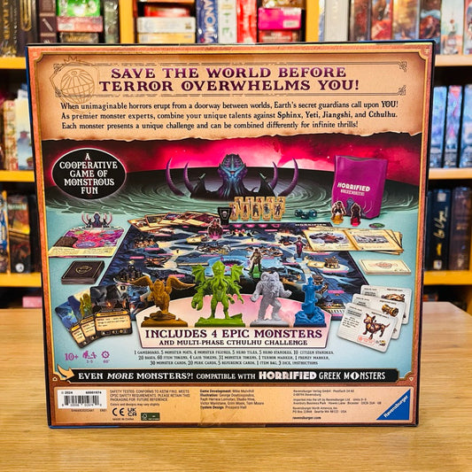 Horrified World Of Monsters - Shelfscape