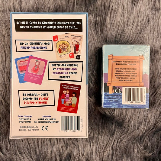 Dead Grandma Board Game with Kickstarter Exclusives - Shelfscape