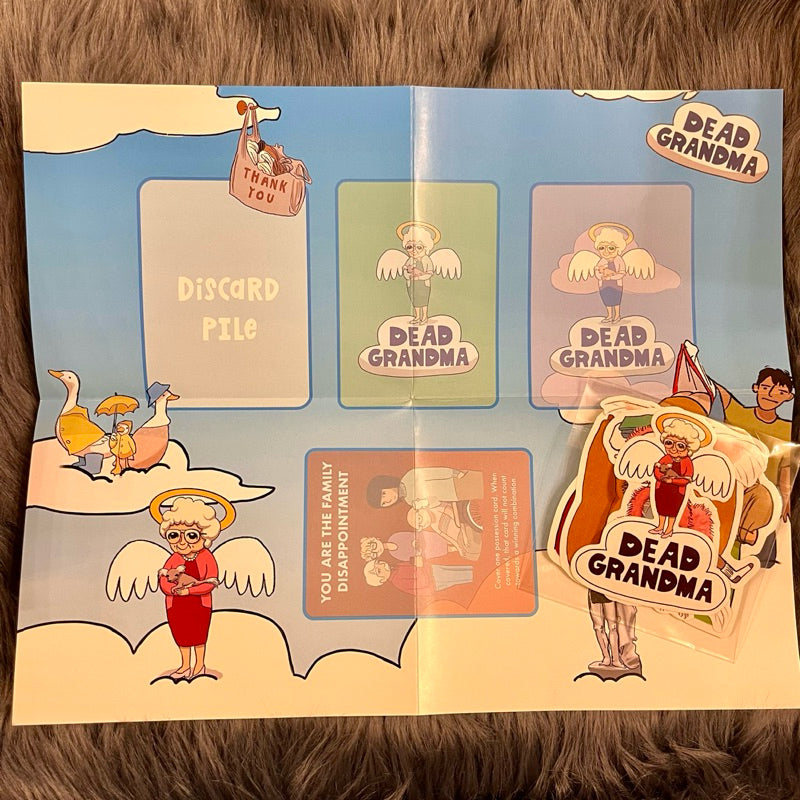 Dead Grandma Board Game with Kickstarter Exclusives - Shelfscape