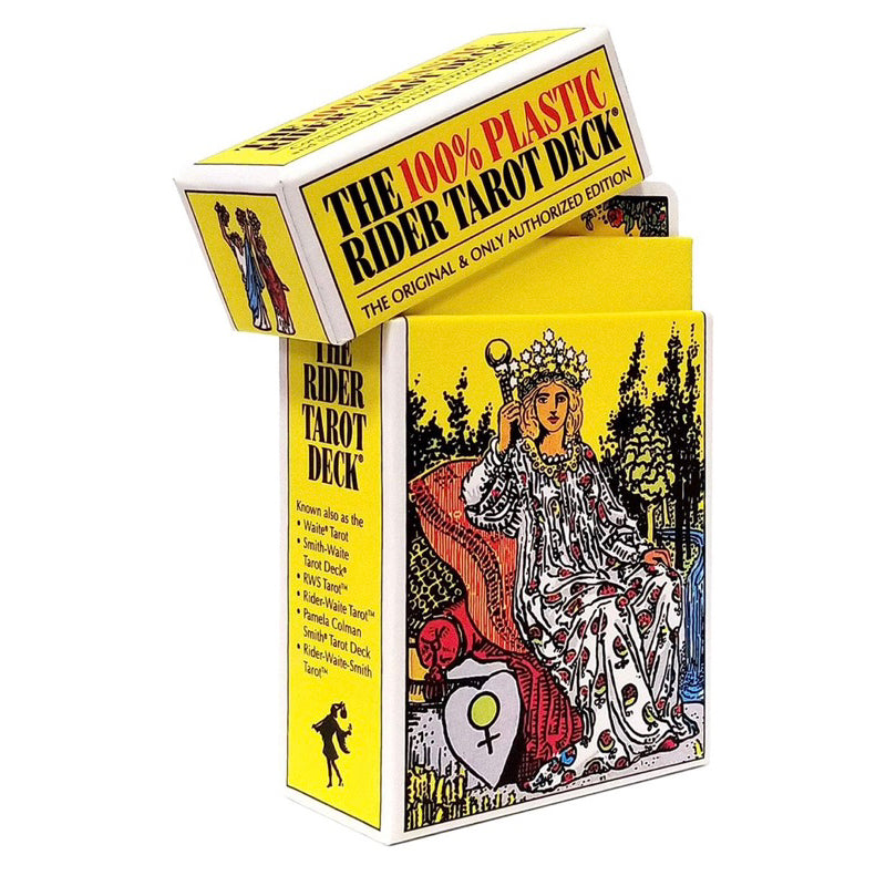 The 100% Plastic Rider Tarot Deck - Shelfscape