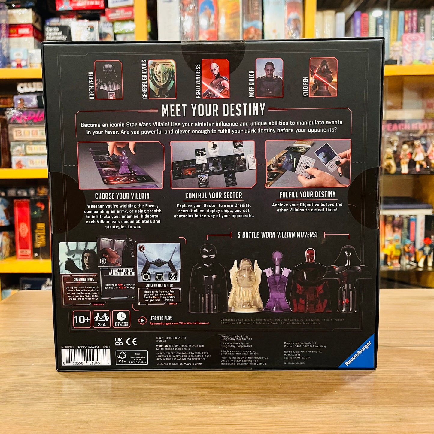 Star Wars Villainous Power of The Dark Side Board Game - Shelfscape