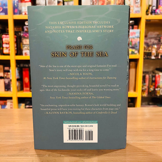 Skin of The Sea by Natasha Bowen (Hardcover) - Shelfscape