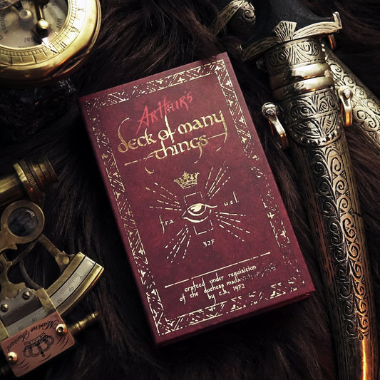 Arthur’s Deck of Many Things Oracle (Luxe Gold Edges - PREORDER) - Shelfscape