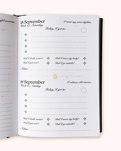 Dreamy Moons 2027 Daily Planner