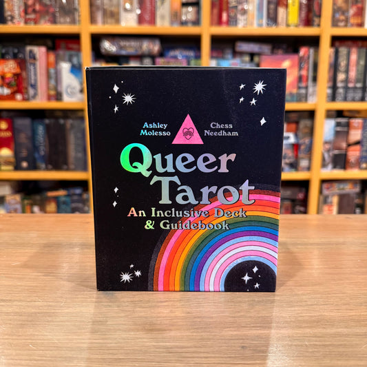 Queer Tarot: An Inclusive Deck & Guidebook by Ash + Chess