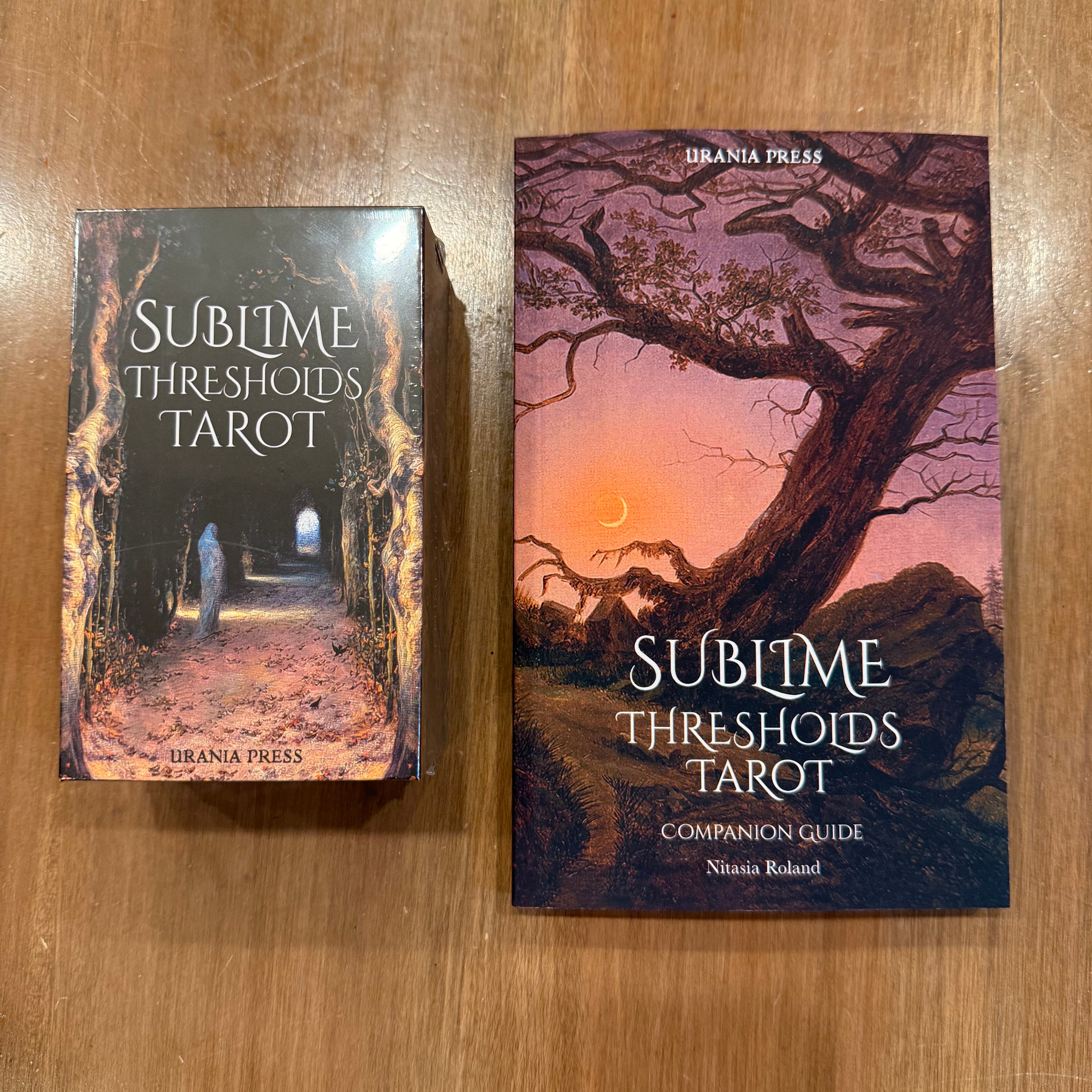 Sublime Thresholds Tarot with Softcover Book by Urania Press
