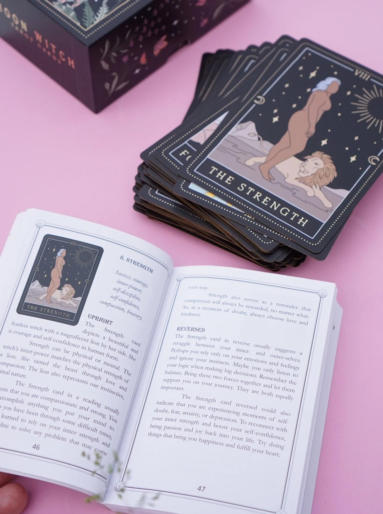 Moon Witch Tarot (Black Box Edition) by Cosmic Valeria - Shelfscape