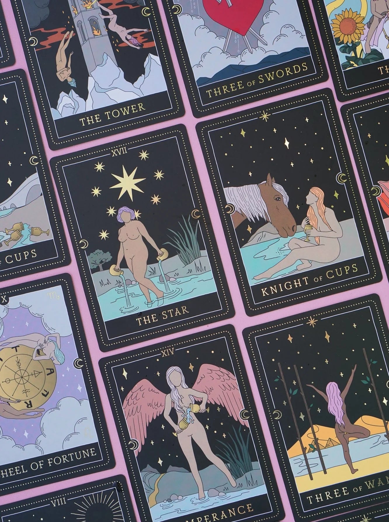 Moon Witch Tarot (Black Box Edition) by Cosmic Valeria - Shelfscape