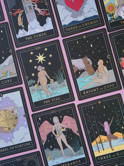 Moon Witch Tarot (Black Box Edition) by Cosmic Valeria - Shelfscape