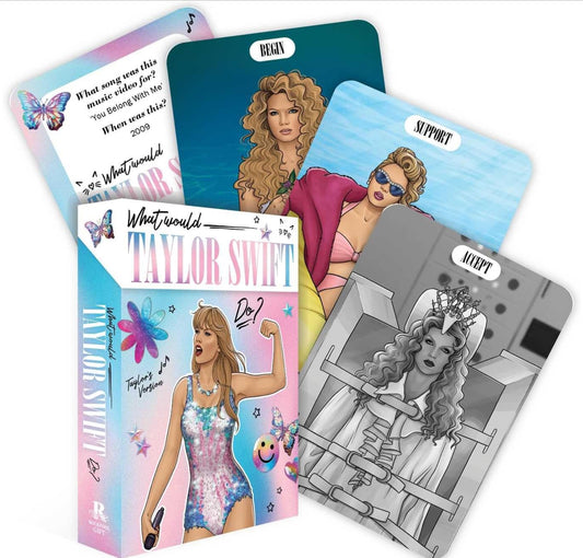 What Would Taylor Swift Do? - 24 Inspirational Cards - Shelfscape