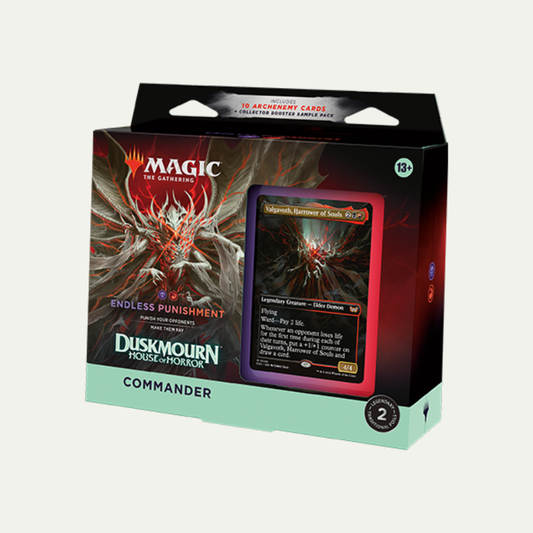 Magic The Gathering Duskmourn Commander Precon - Endless Punishment - Shelfscape