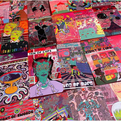 Mars Power Tarot by Charlie Quintero - Shelfscape