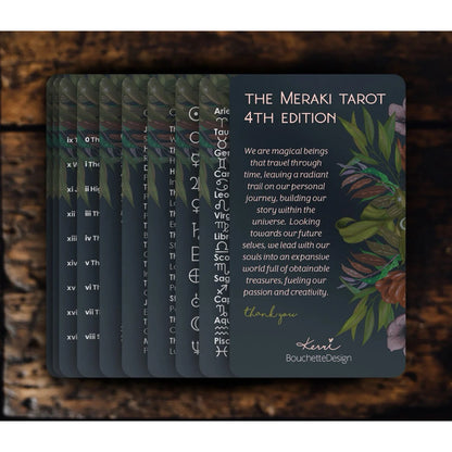 The Meraki Tarot 4th Edition by Bouchette Design - Shelfscape