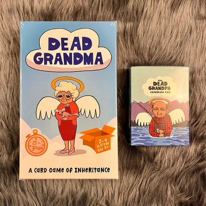 Dead Grandma Board Game with Kickstarter Exclusives - Shelfscape