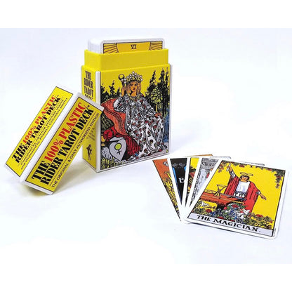 The 100% Plastic Rider Tarot Deck - Shelfscape