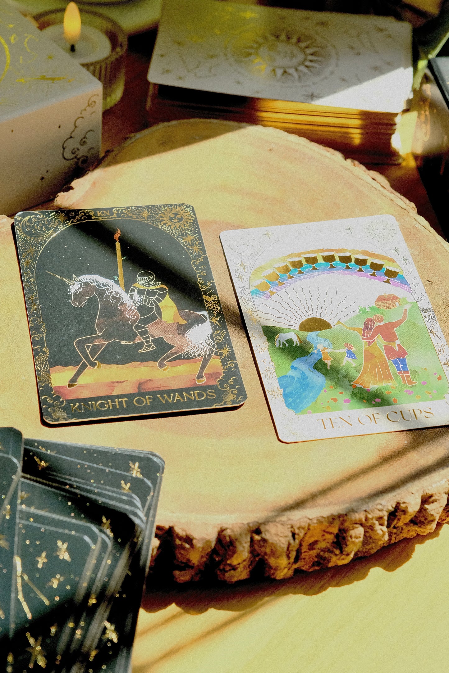 Dreamy Moons Tarot (Lightworker Edition) by Annie Tarasova