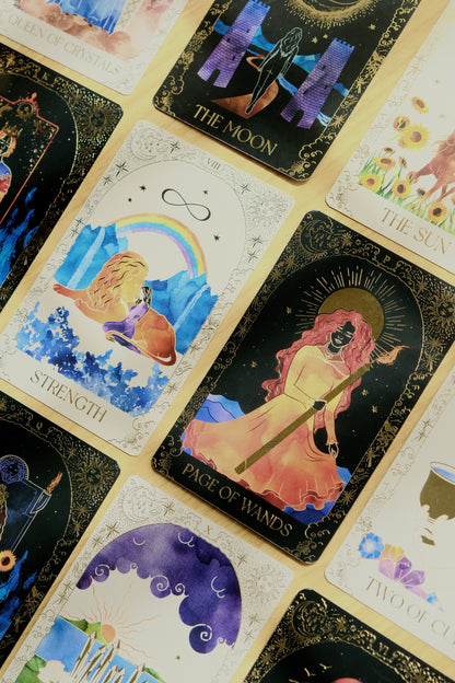 Dreamy Moons Tarot by Annie Tarasova - Shelfscape
