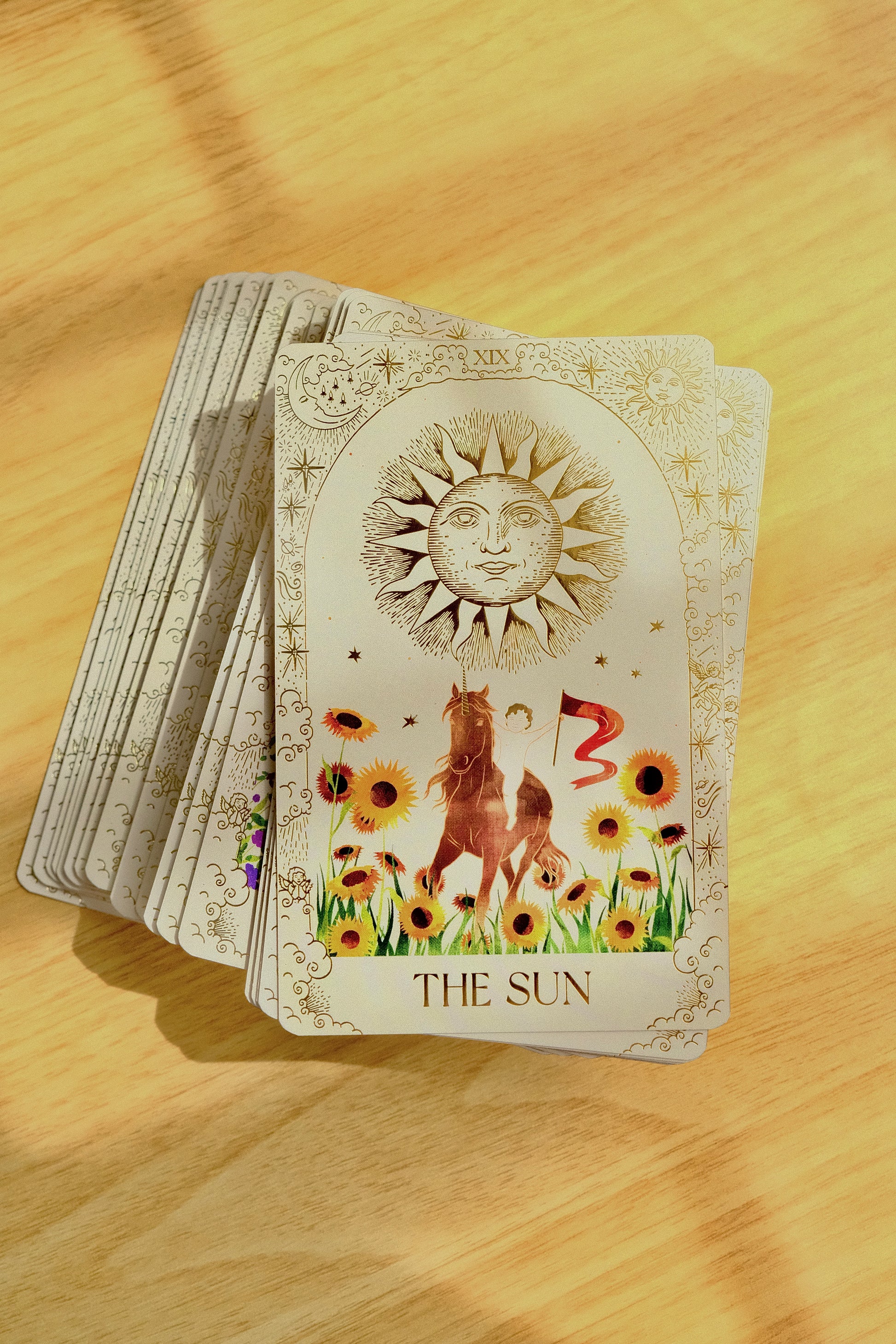 Dreamy Moons Tarot (Lightworker Edition) by Annie Tarasova - Shelfscape