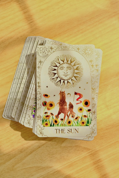 Dreamy Moons Tarot (Lightworker Edition) by Annie Tarasova - Shelfscape