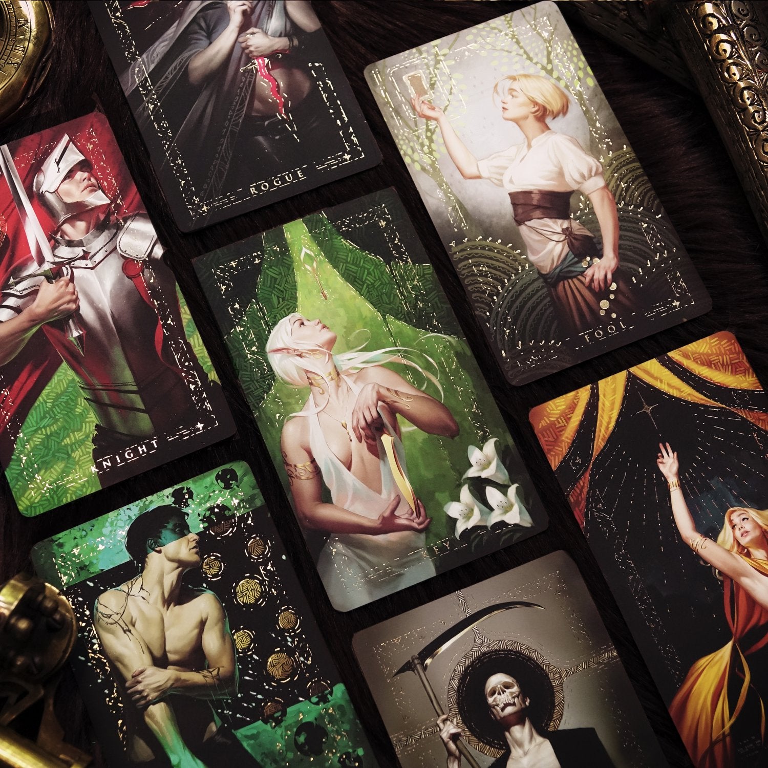 Arthur’s Deck of Many Things Oracle (Luxe Gold Edges - PREORDER) - Shelfscape