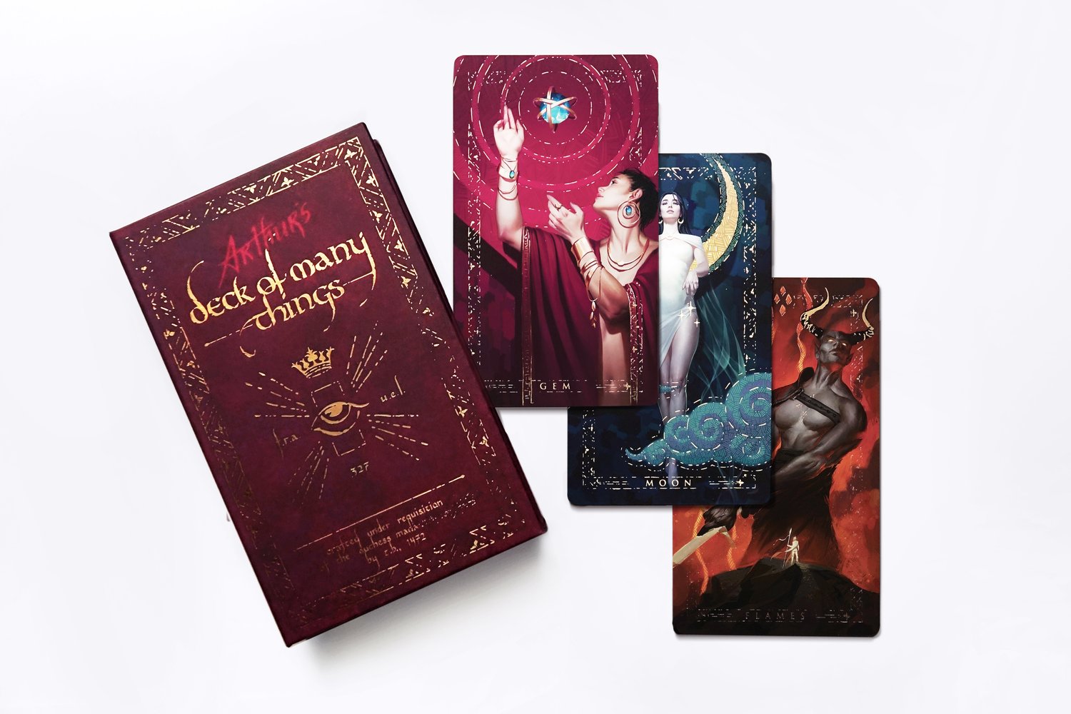 Arthur’s Deck of Many Things Oracle (Luxe Gold Edges - PREORDER) - Shelfscape