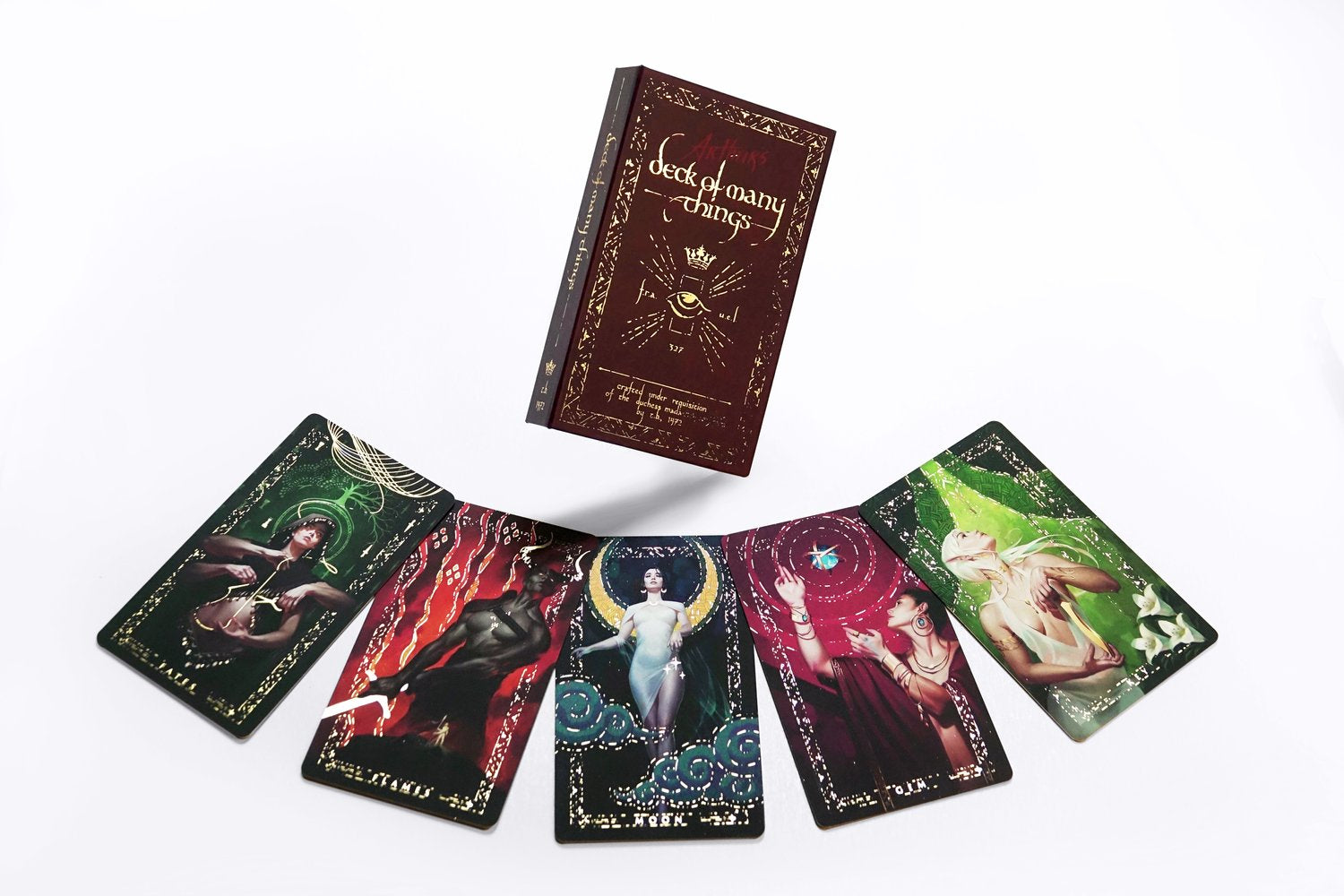 Arthur's Deck of Many Things | D&D Oracle & Tarot-Inspired Deck Shelfscape Arthur's Deck of Many Things | D&D Oracle & Tarot-Inspired Deck Shelfscape
